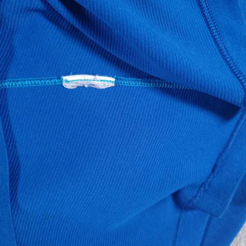 The‎ North Face Shirt Mens M Blue 1/4 Zip FlashDry Long Sleeve Thumbhole Hiking